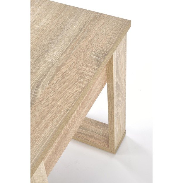 NEA SQUARE coffee table, sonoma oak 5