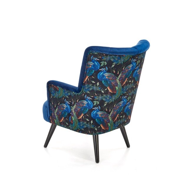 PAGONI chair color: dark blue / black 17