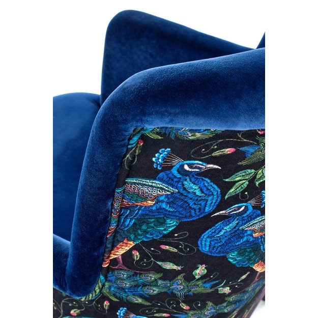 PAGONI chair color: dark blue / black 19