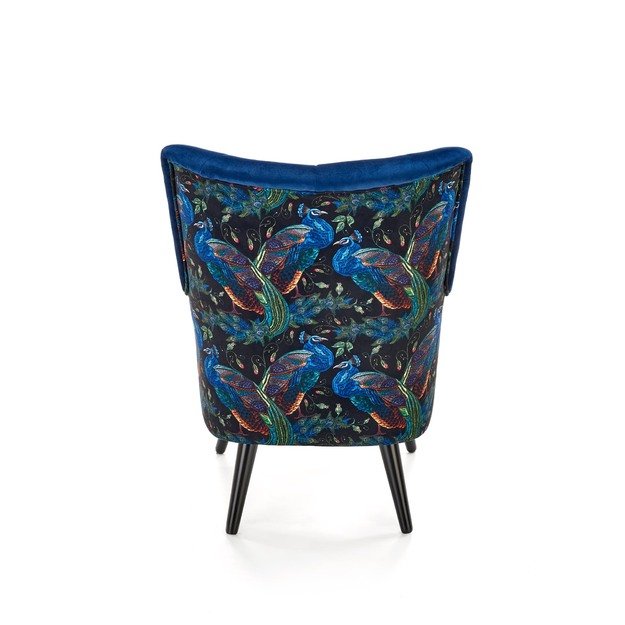 PAGONI chair color: dark blue / black 3