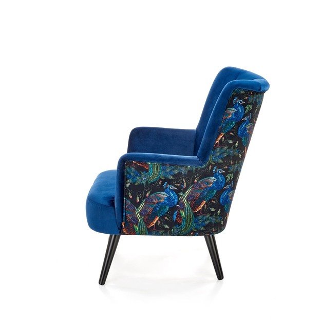 PAGONI chair color: dark blue / black 5
