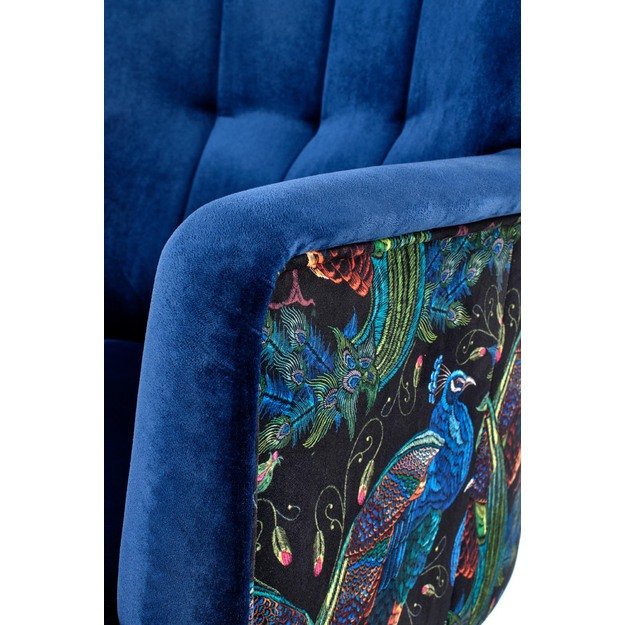 PAGONI chair color: dark blue / black 18