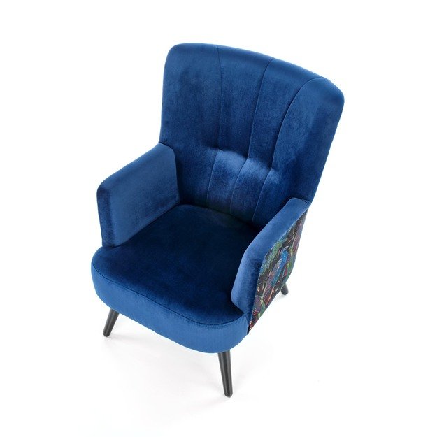 PAGONI chair color: dark blue / black 13