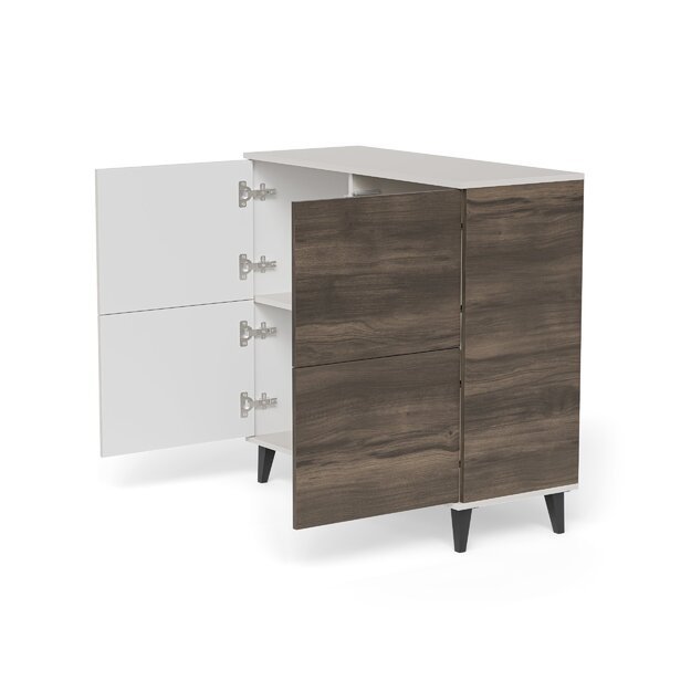 RANDOM 2 KM-2 chest, color: cashmere / walnut / black 11