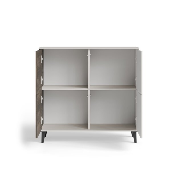 RANDOM 2 KM-2 chest, color: cashmere / walnut / black 6