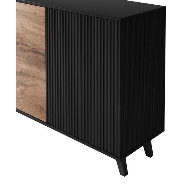 RANDOM KM-1 chest, color: wotan oak/black 10