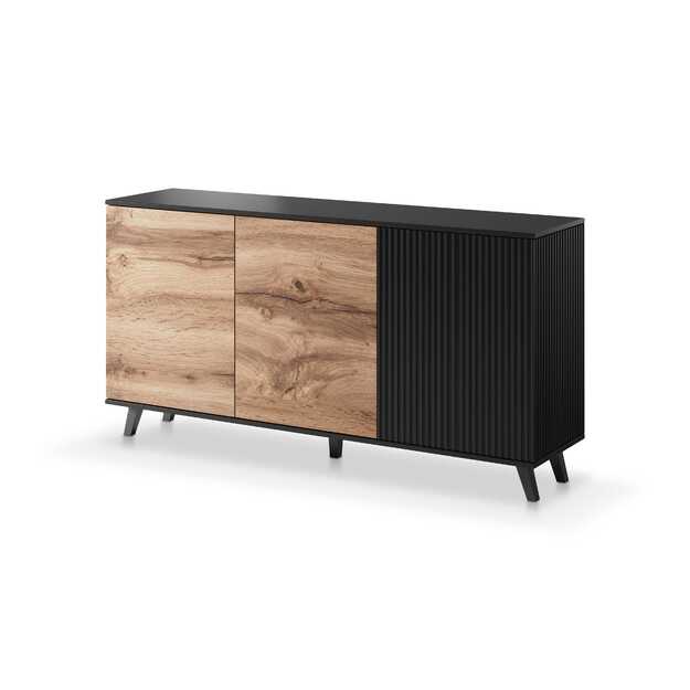 RANDOM KM-1 chest, color: wotan oak/black 4