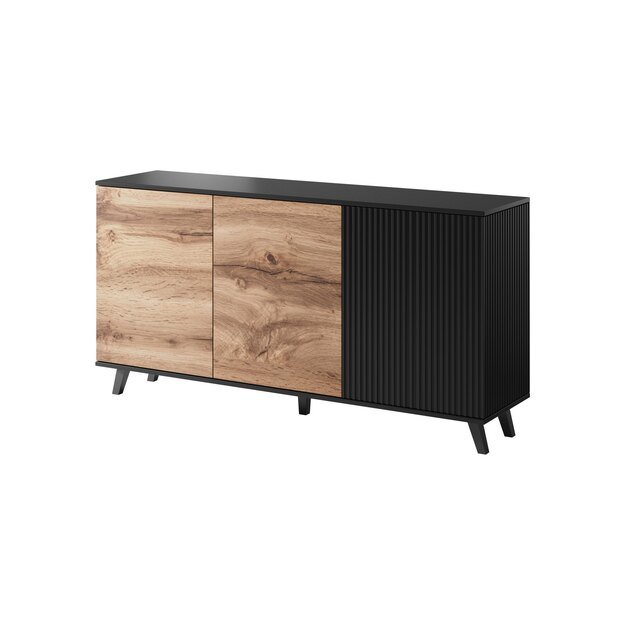 RANDOM KM-1 chest, color: wotan oak/black 3