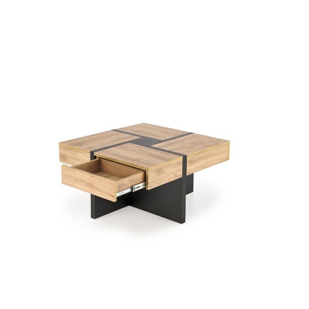 SEVILLA, c.table, craft oak / black 6