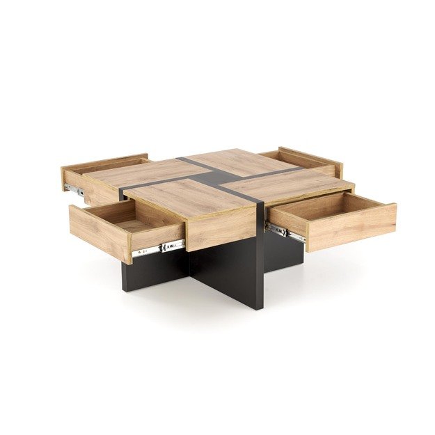 SEVILLA, c.table, craft oak / black 14