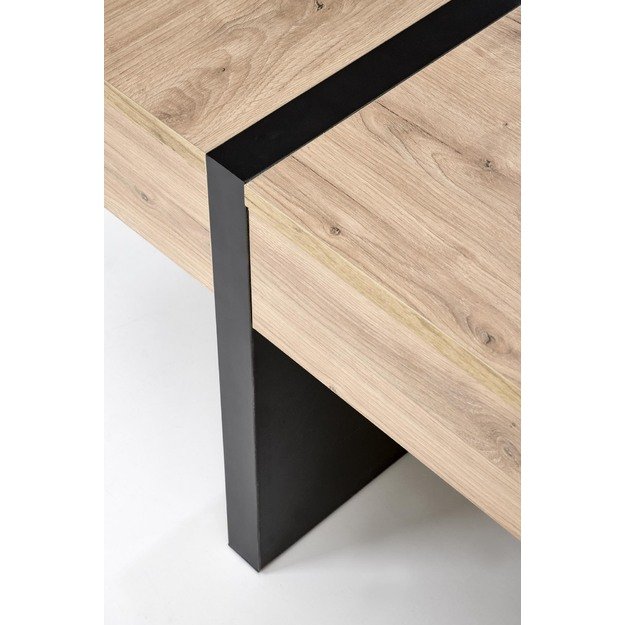 SEVILLA, c.table, craft oak / black 10