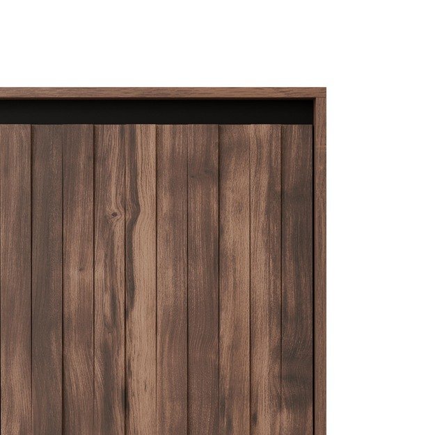 SWING KM-2 wardrobe, walnut / black 4