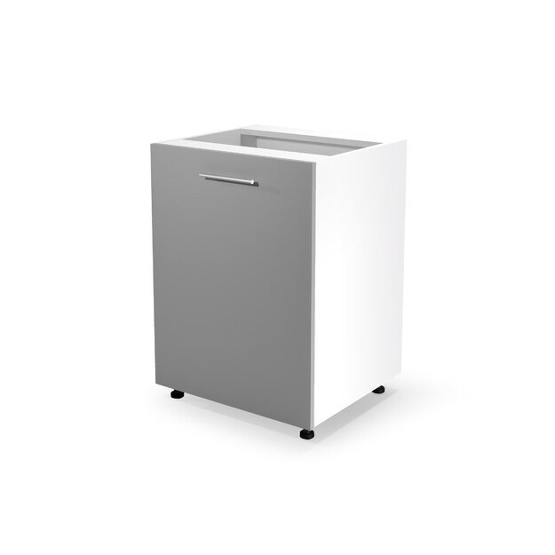 VENTO D-60/82 lower cabinet, color: white / light grey
