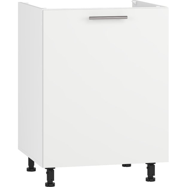VENTO DK-60/82 sink cabinet, color: white / white matt