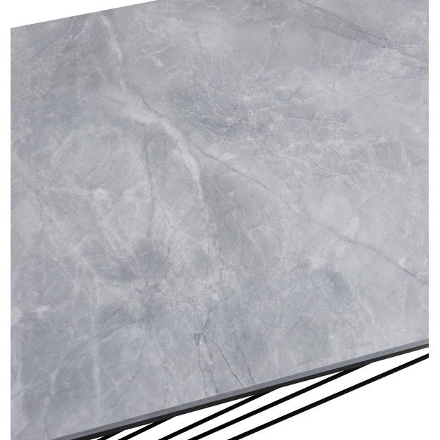 INFINITY 2, coffee table, grey marble 5