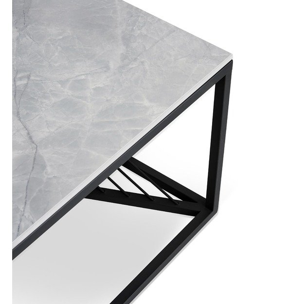 INFINITY 2, coffee table, grey marble 4