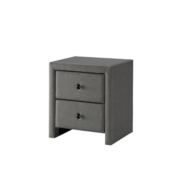 PRIMA 2 night stand, color: grey