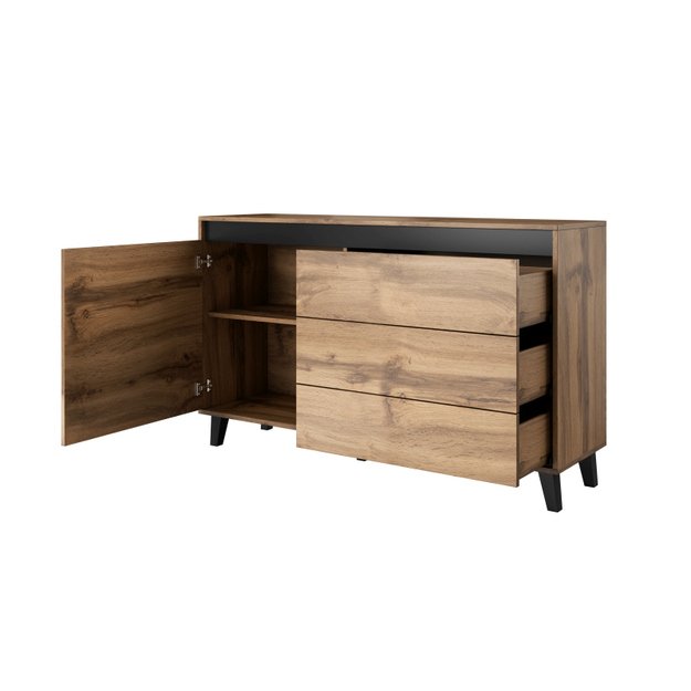 NORD chest of drawers antracyt/black 4