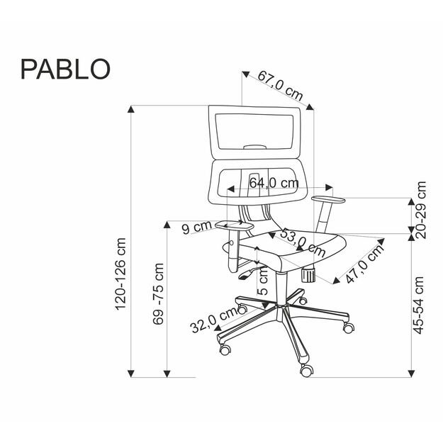 PABLO office chair, black / grey 14