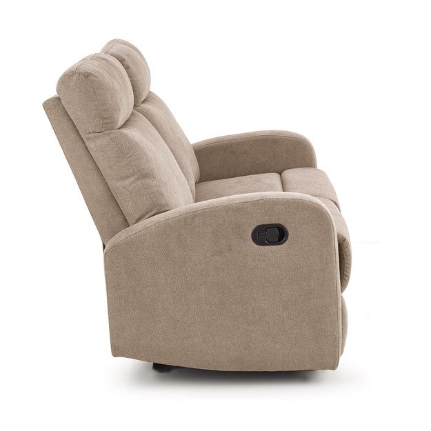 OSLO 2S sofa with recliner fucntion color: beige 1
