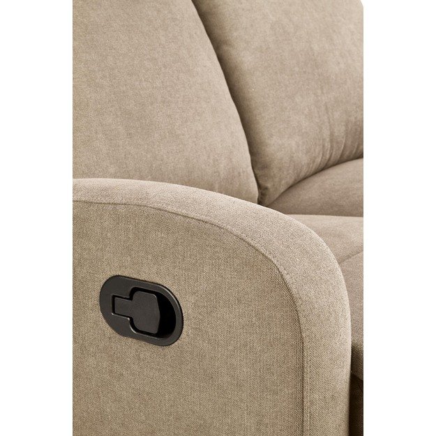 OSLO 2S sofa with recliner fucntion color: beige 10
