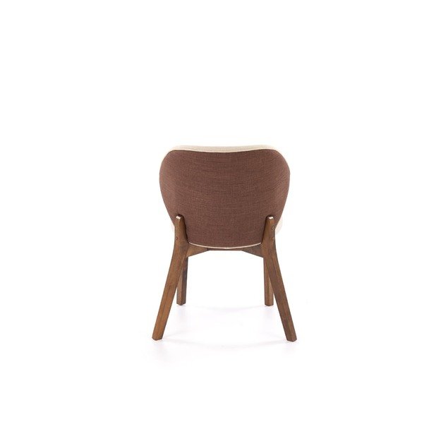K583 chair, walnut / brown / beige 1
