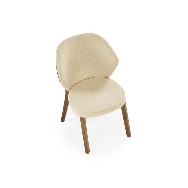 K583 chair, walnut / brown / beige 14