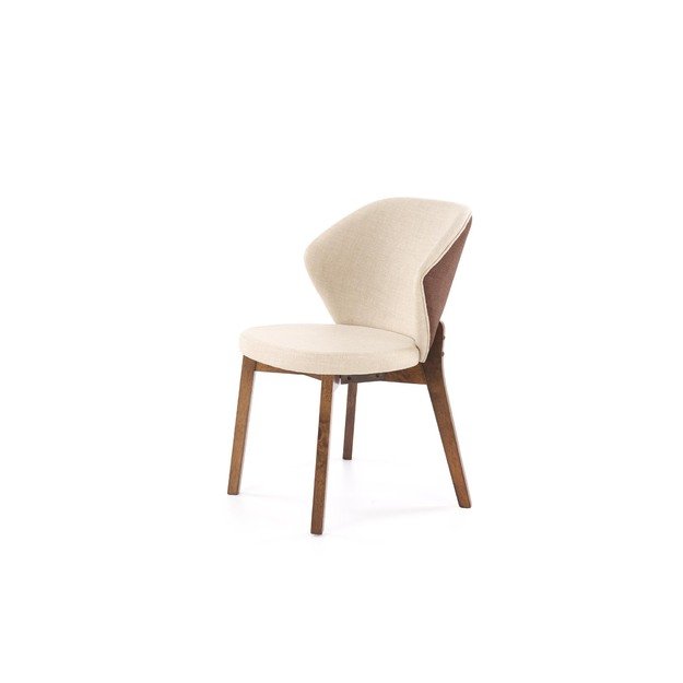 K583 chair, walnut / brown / beige 8