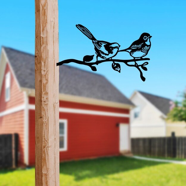 Bird On The Branch 04 - Black 1