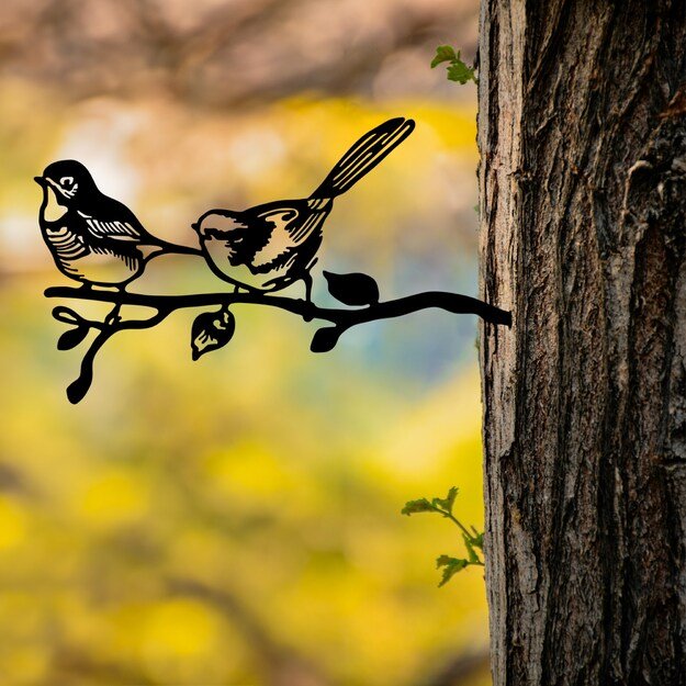 Bird On The Branch 04 - Black