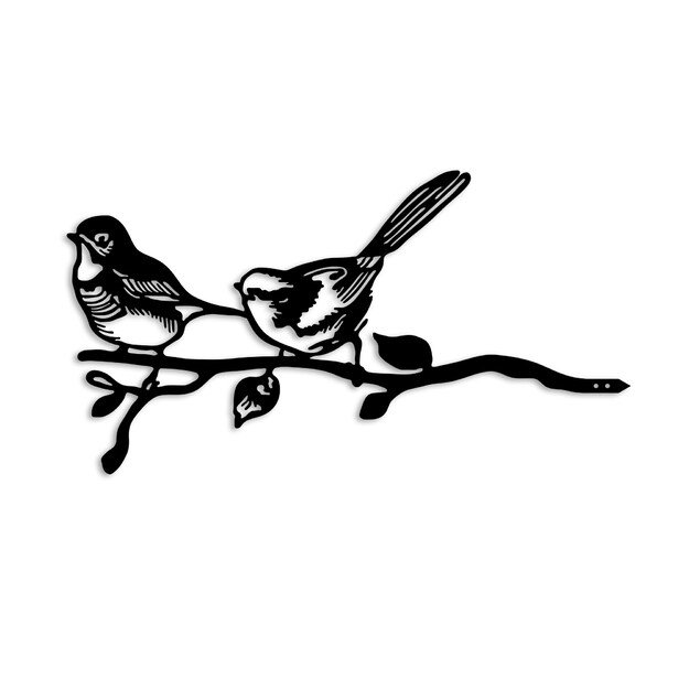 Bird On The Branch 04 - Black 3