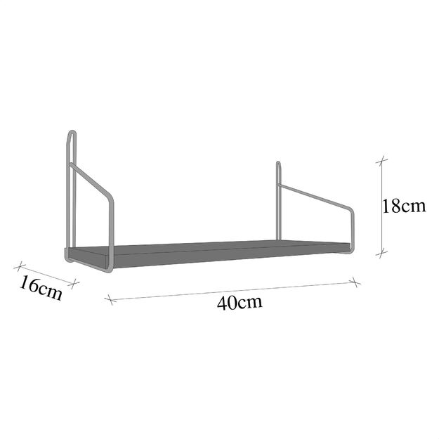 Dekoratif Duvar Rafı 13