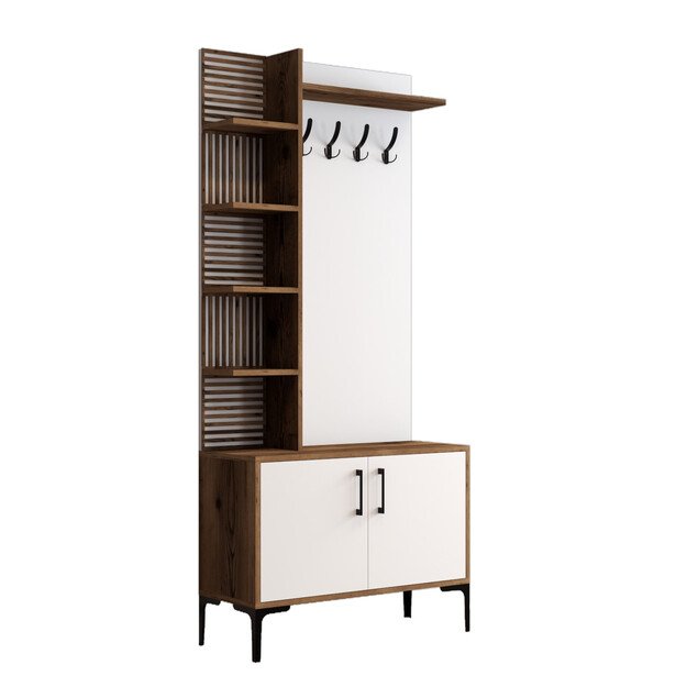 Viyana D - Walnut, White 4