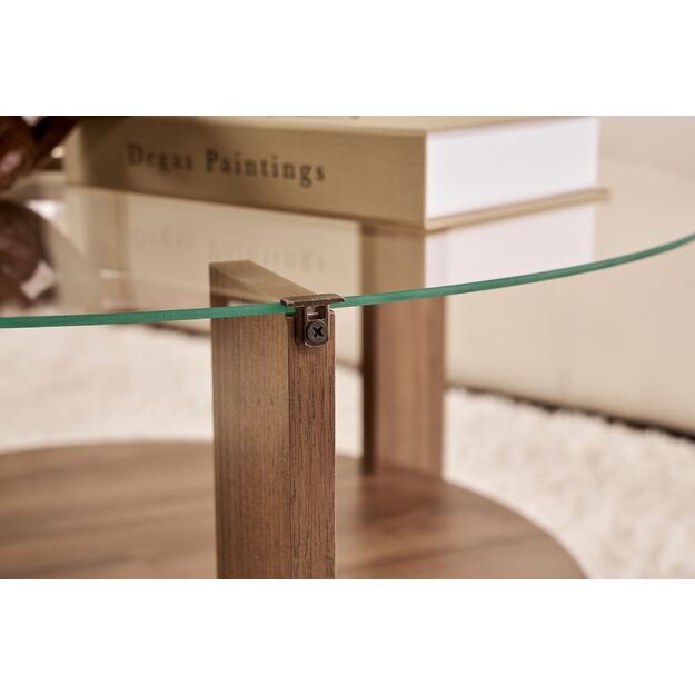 Clara - Walnut, Transparent 4