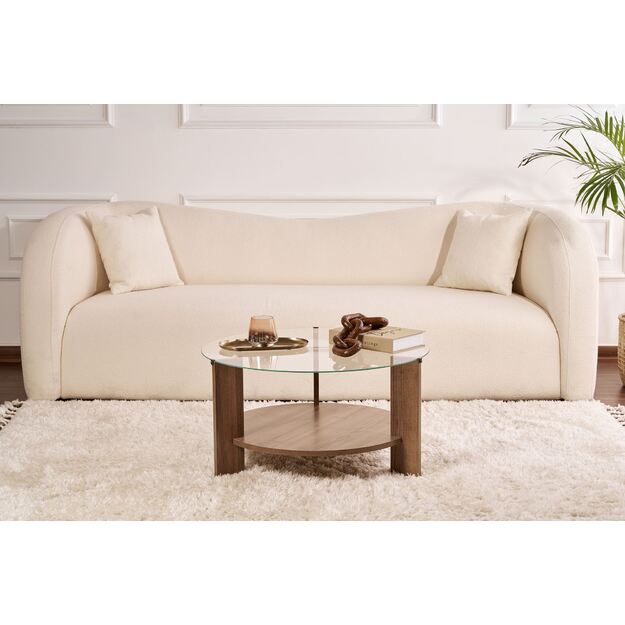 Clara - Walnut, Transparent 1