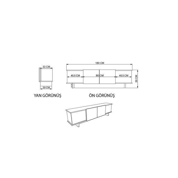Diana - Travertine, Walnut 4