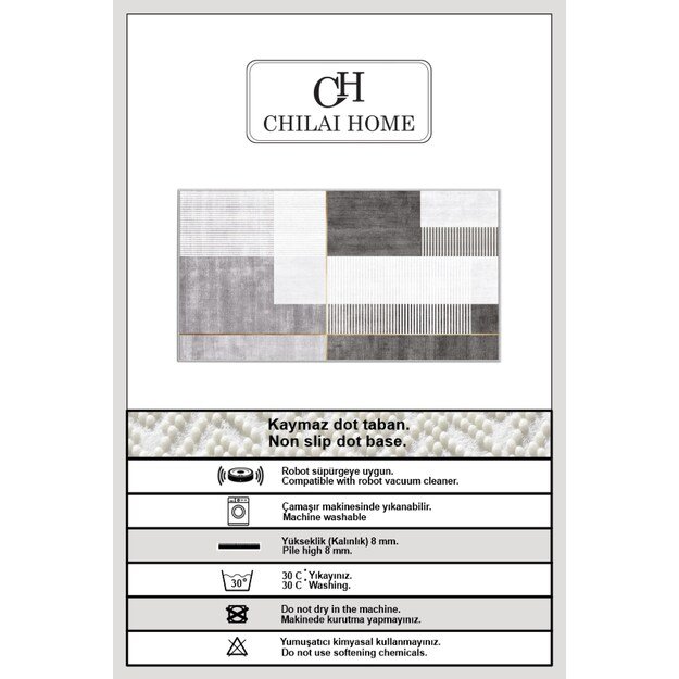 Pendor Rectangle - Grey 2