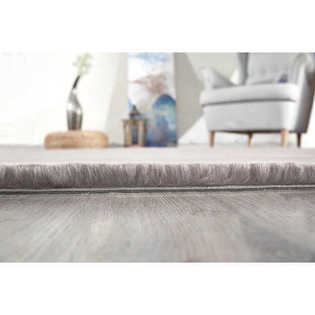 Faux Fur - Anthracite 2