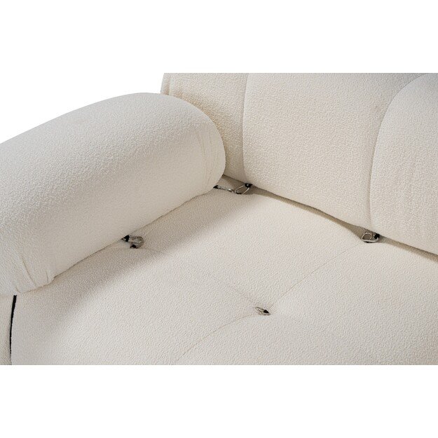 Bubble 2 Seater (L1-1R) - Cream 10