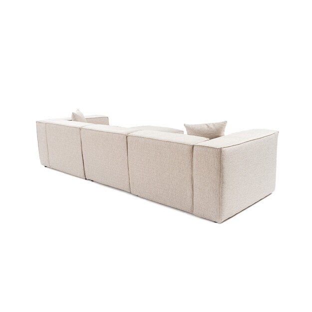 Lora 3 Seater - Light Brown 3