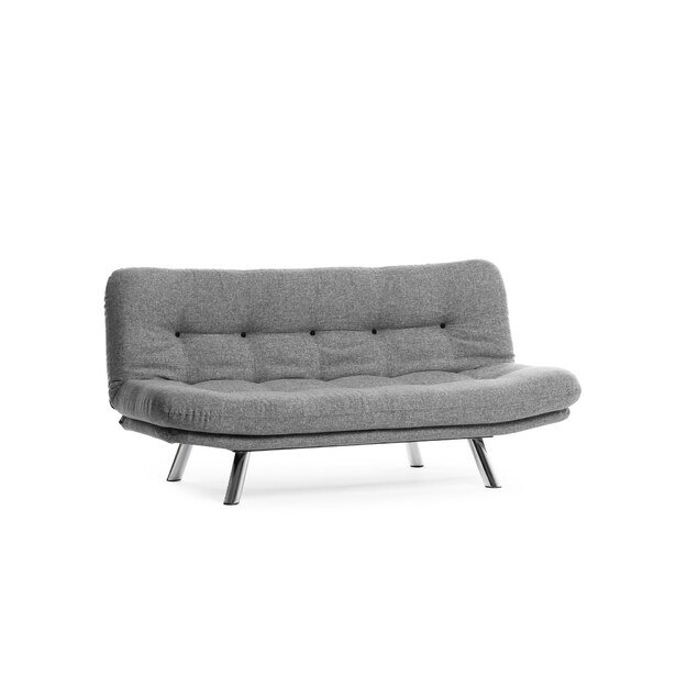 Misa Small Sofabed - Light Grey 5