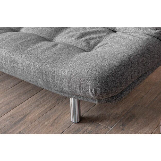 Misa Small Sofabed - Light Grey 2