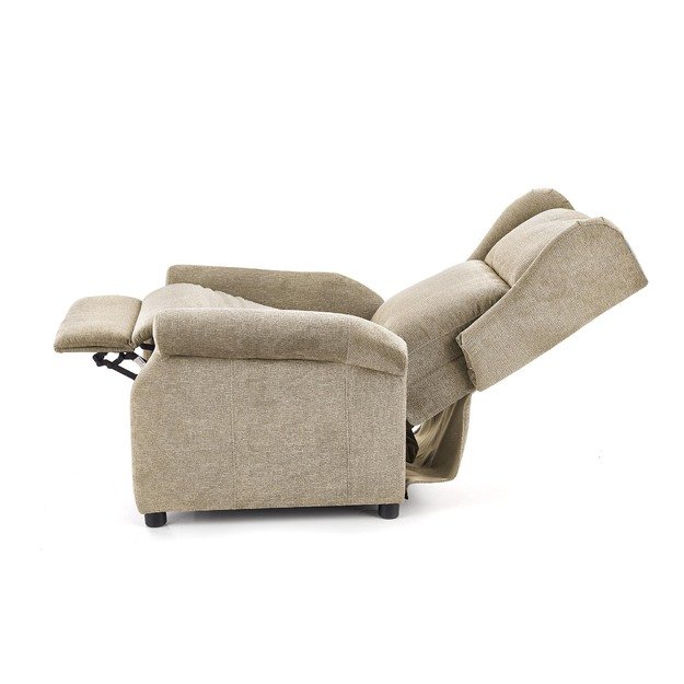 AGUSTIN M recliner with massage function, color: beige 5
