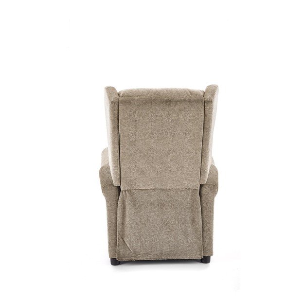 AGUSTIN M recliner with massage function, color: beige 12