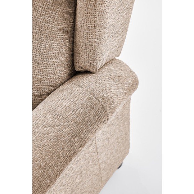 AGUSTIN M recliner with massage function, color: beige 8