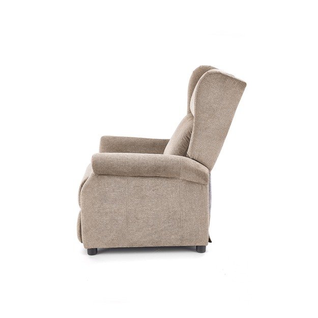 AGUSTIN M recliner with massage function, color: beige 4
