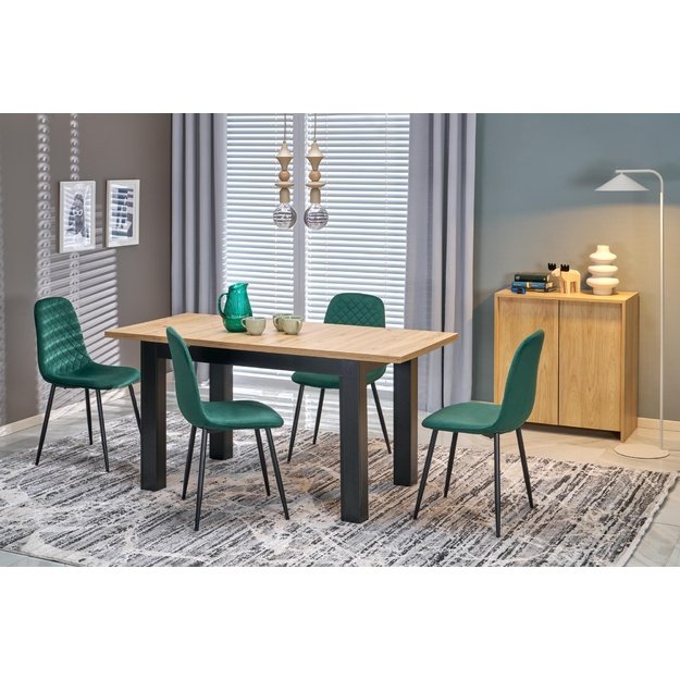 GIZMO extension table artisan oak / black