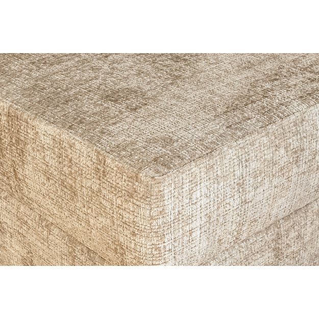 LARGO 160 bed with bedding container and built-in mattress, beige
