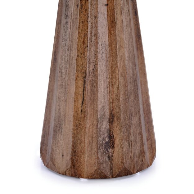 DIAVOLA S c.table travertine / walnut