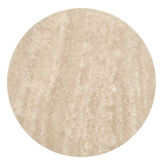 DIAVOLA S c.table travertine / walnut